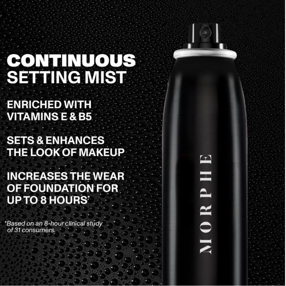 Morphe Continuous Setting Mist Spray Mini🪞 NEW Travel Size - Picture 4 of 6